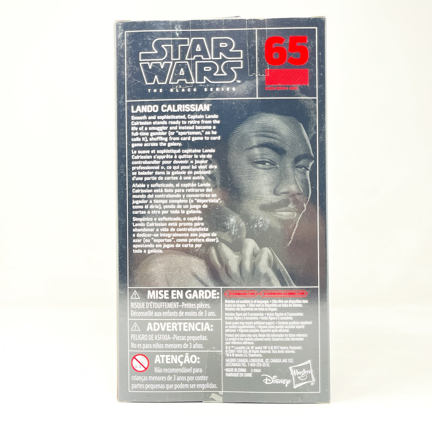 Lando Calrissian #65 - Hasbro Black Series (2018)