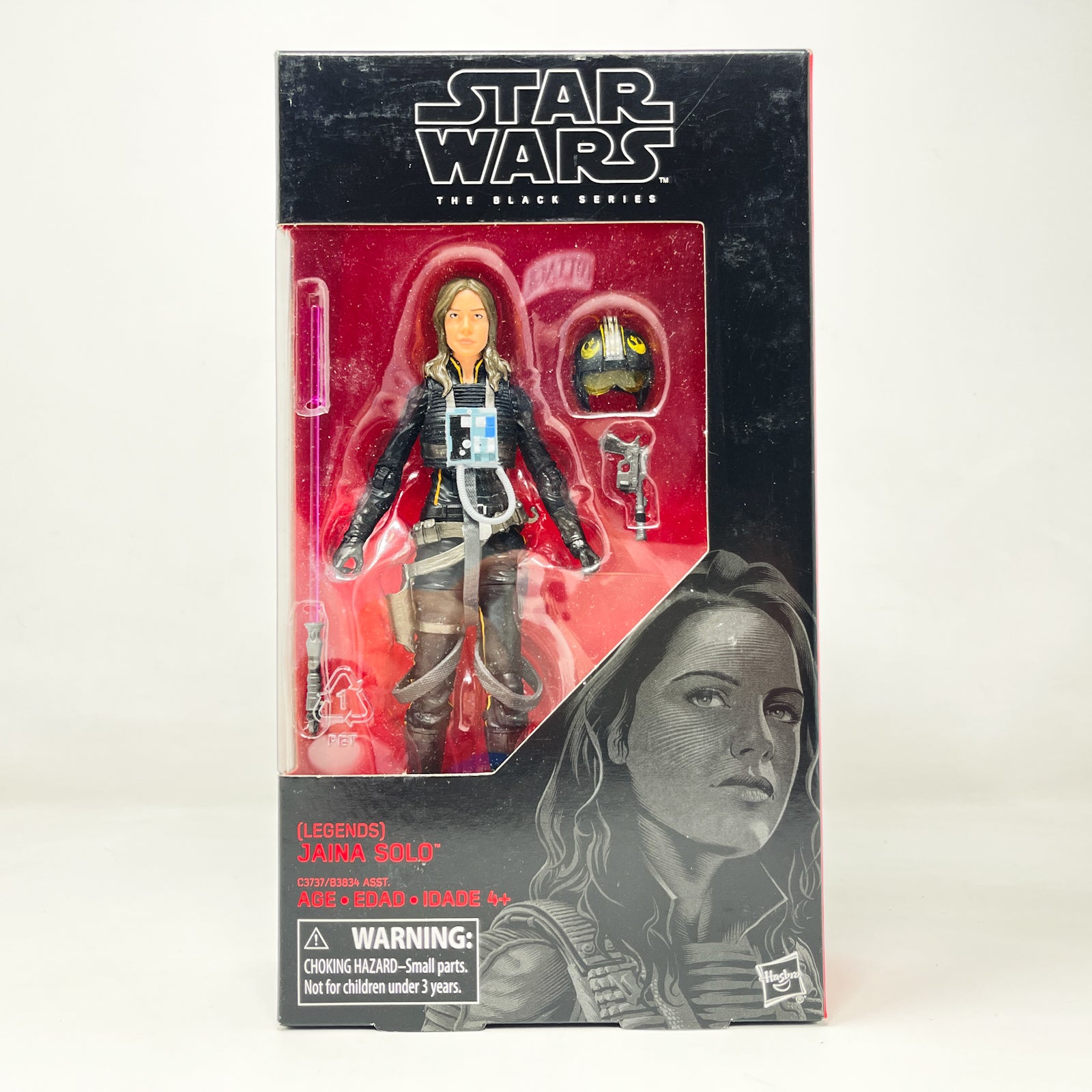 Hasbro 2017 Jaina Solo (Legends) #56 Black Series Star Wars Figure