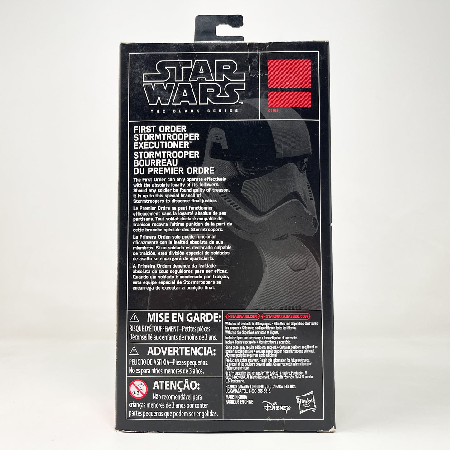 First Order Stormtrooper Executioner - Hasbro Black Series (2017)