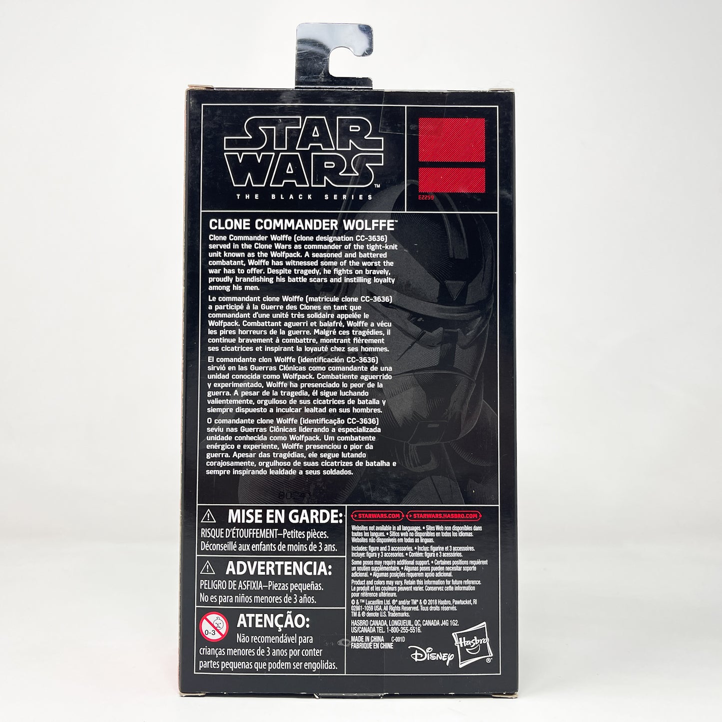 Commander Wolffe - Hasbro Black Series (2018)