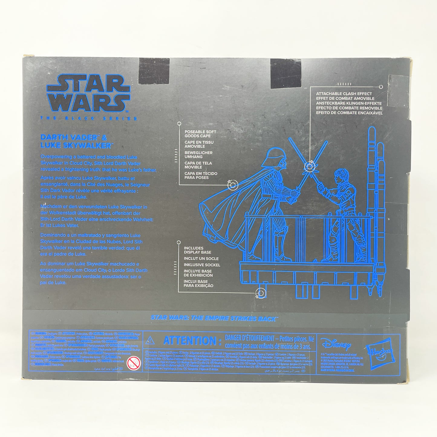 Darth Vader & Luke Skywalker (Bespin Duel) 2-Pack - Hasbro Black Series (2025)