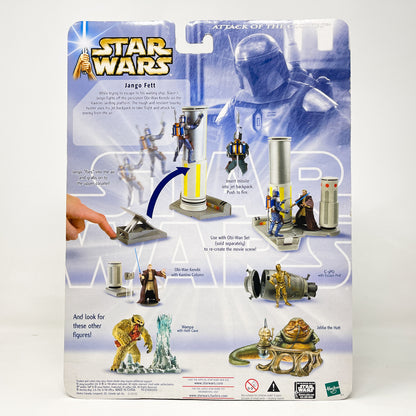 Jango Fett (Kamino Confrontation) - AOTC (2004) - Hasbro SAGA Ultra Figure MOC