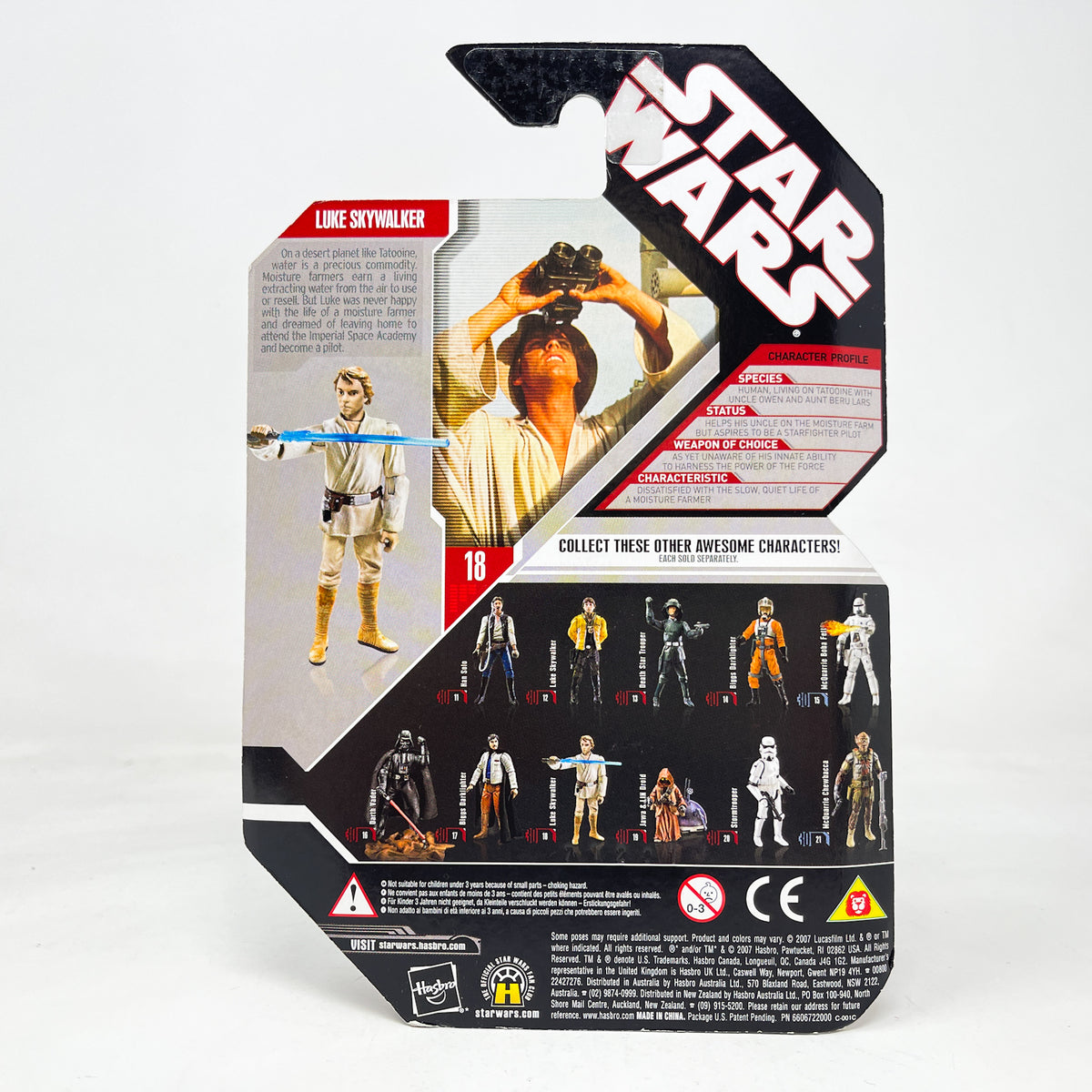 Luke Skywalker w/ Moisture Vaporator #18 - Hasbro 30th Anniversary Collection 3.75"