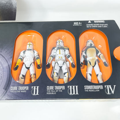 Evolutions Clone Trooper to Stormtrooper Box Set - Hasbro Saga Legends Battle Pack