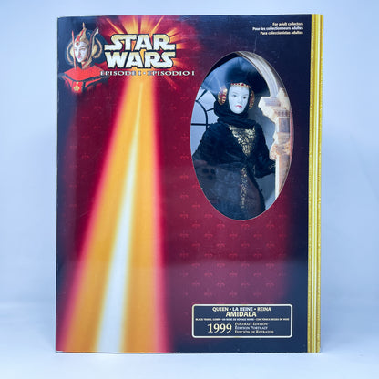 Queen Amidala Black Travel Gown Portrait Edition 12 inch – Hasbro Episode I (1999)