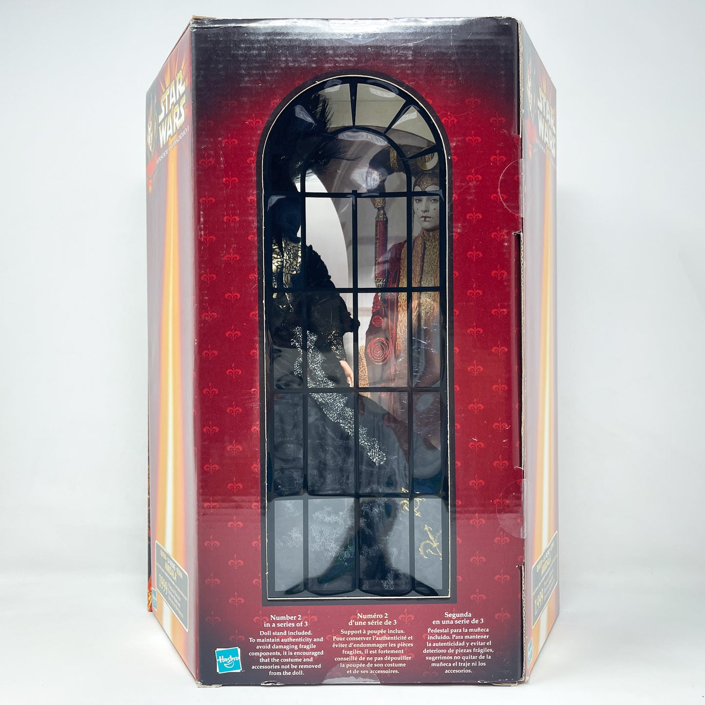 Queen Amidala Black Travel Gown Portrait Edition 12 inch – Hasbro Episode I (1999)