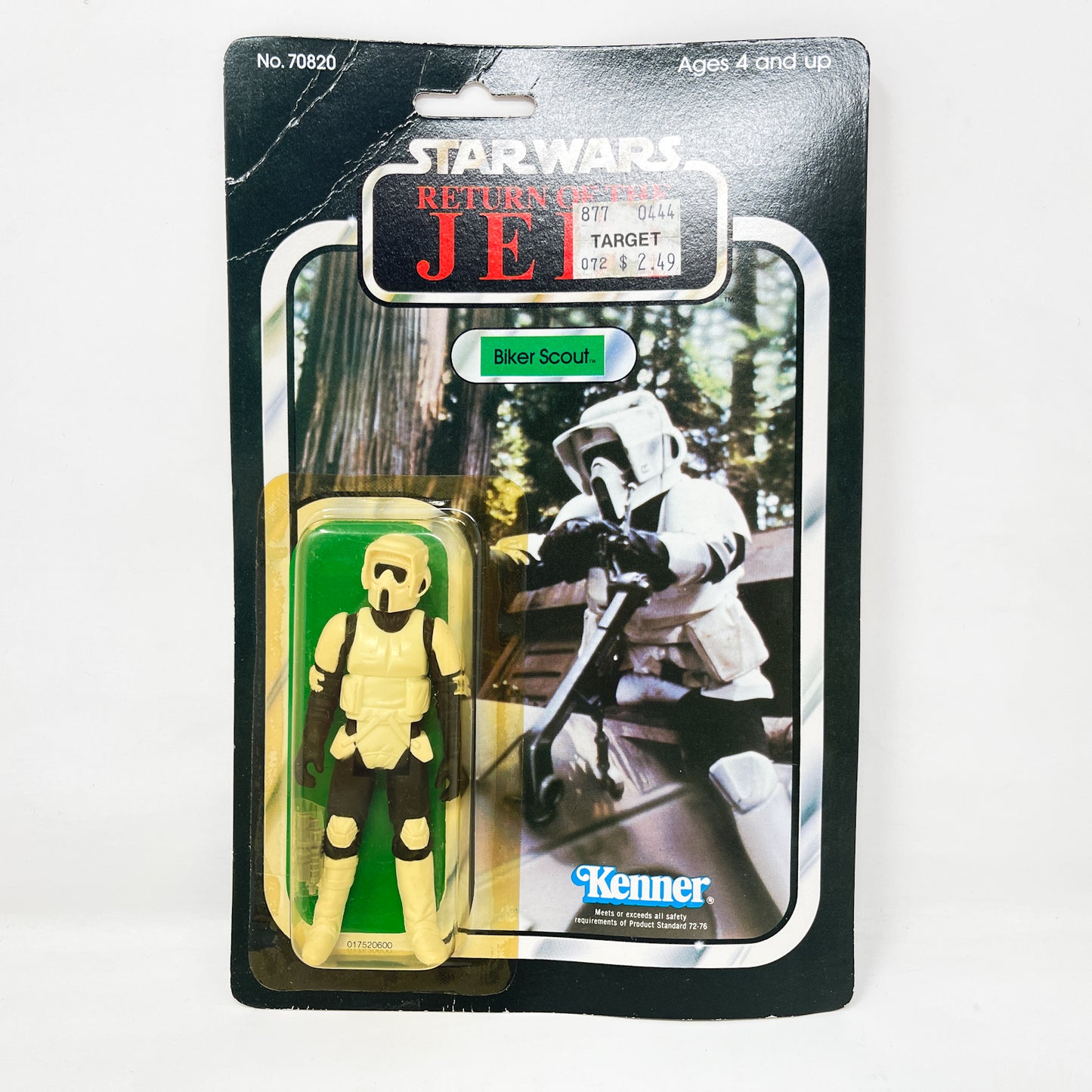 Biker Scout ROTJ 65B - Mint on Card - Vintage Kenner Figure (1983)