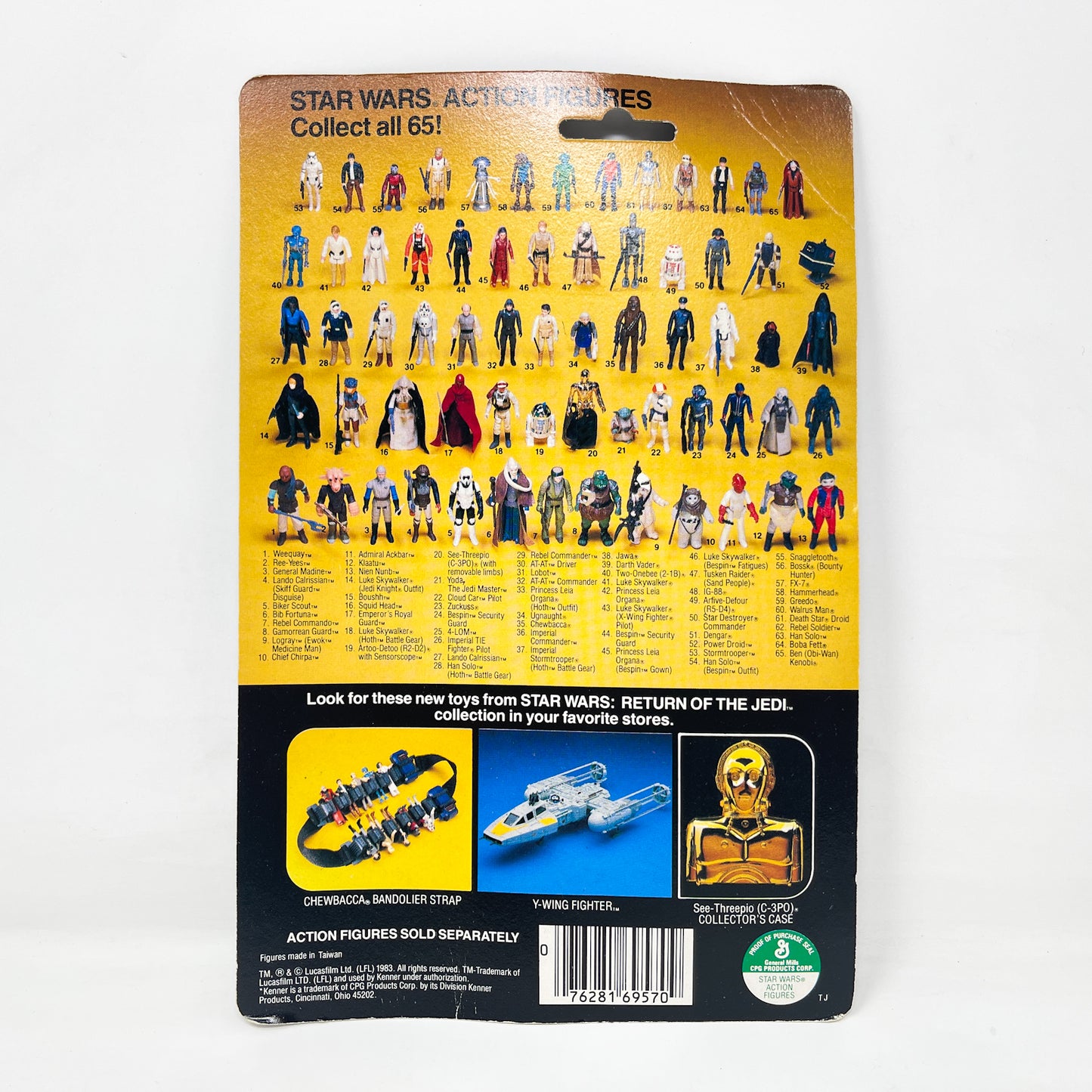 Biker Scout ROTJ 65B - Mint on Card - Vintage Kenner Figure (1983)