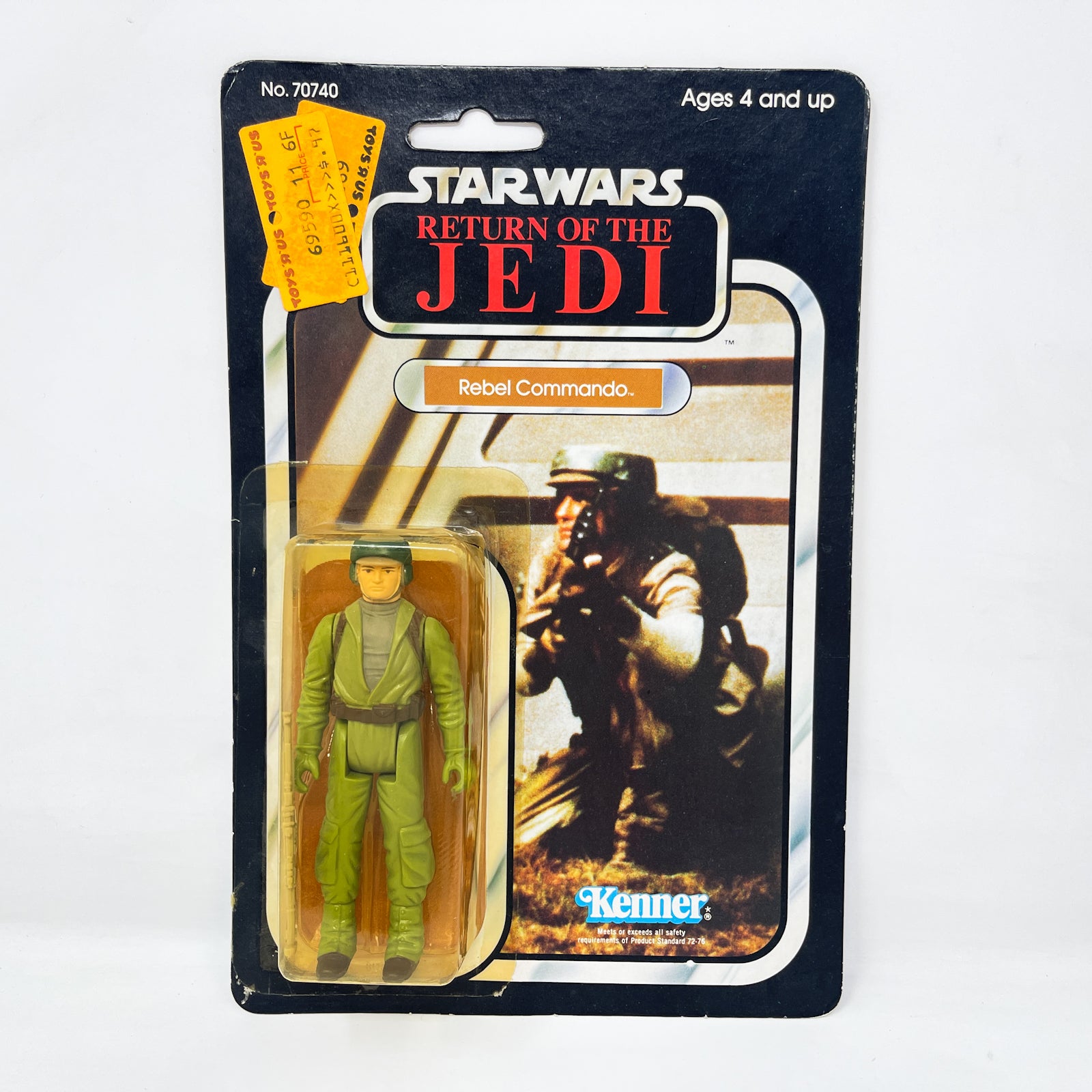 Mint-On-Card (MOC) Vintage Kenner Star Wars Sealed Figures – 4th