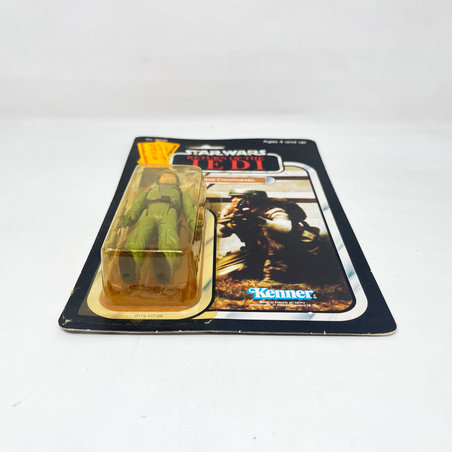 Rebel Commando ROTJ 77A - Mint on Card Star Wars Vintage Figure