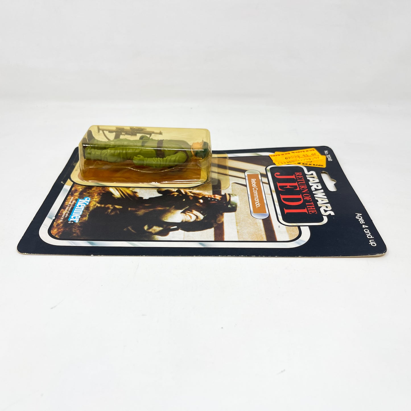 Rebel Commando ROTJ 77A - Mint on Card Star Wars Vintage Figure
