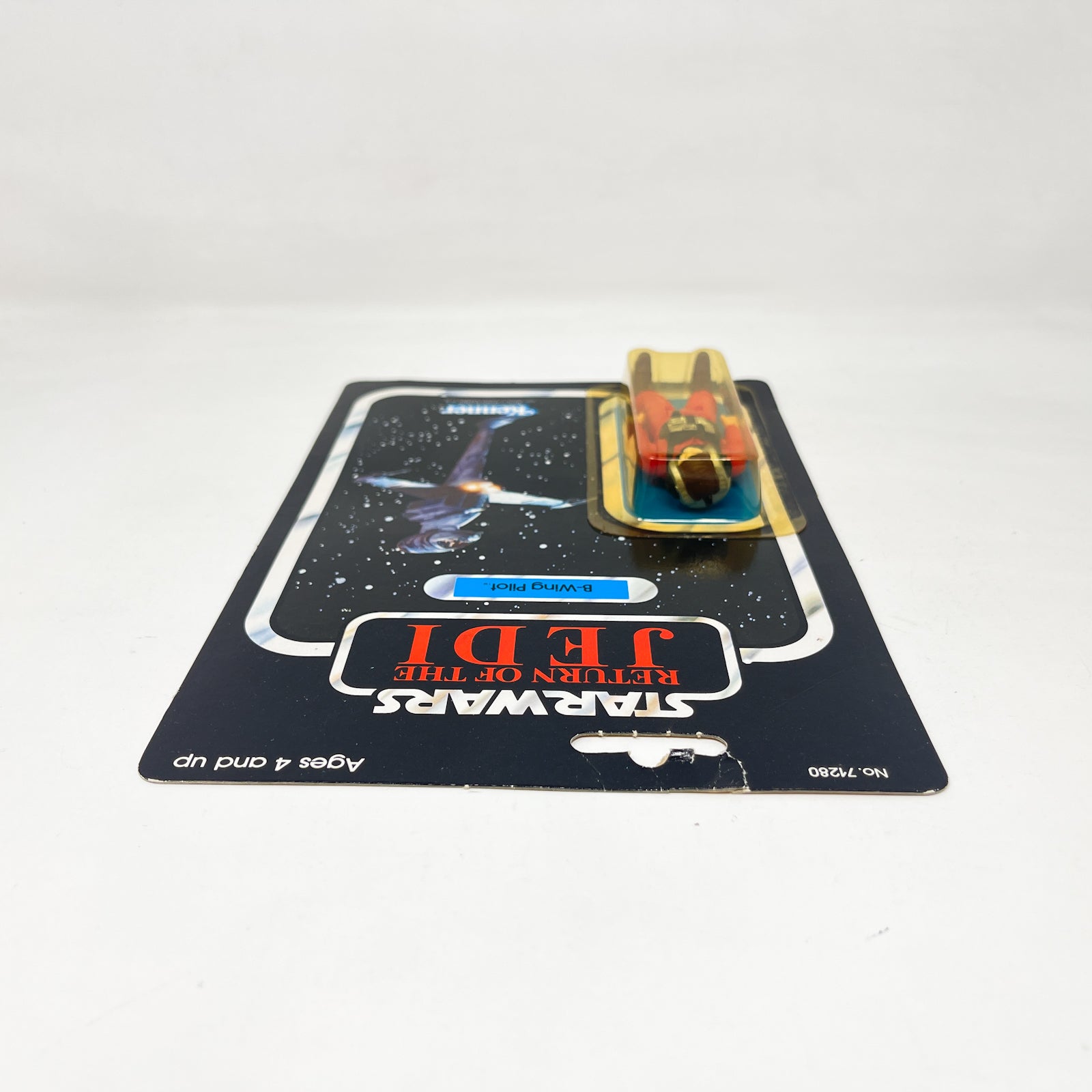 スターウォーズ ROTJ 77 BACK Vintage Star Wars B-Wing Pilot ROTJ 77 Back - Mint on Card Kenner