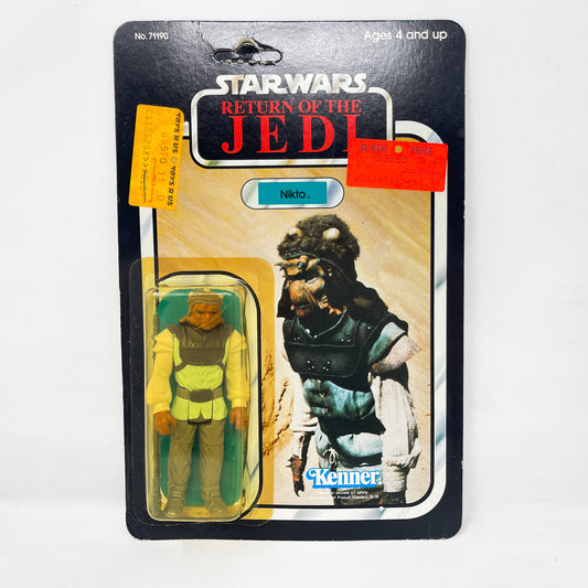 Nikto ROTJ 77-back - Mint on Card - Vintage Kenner (1983)