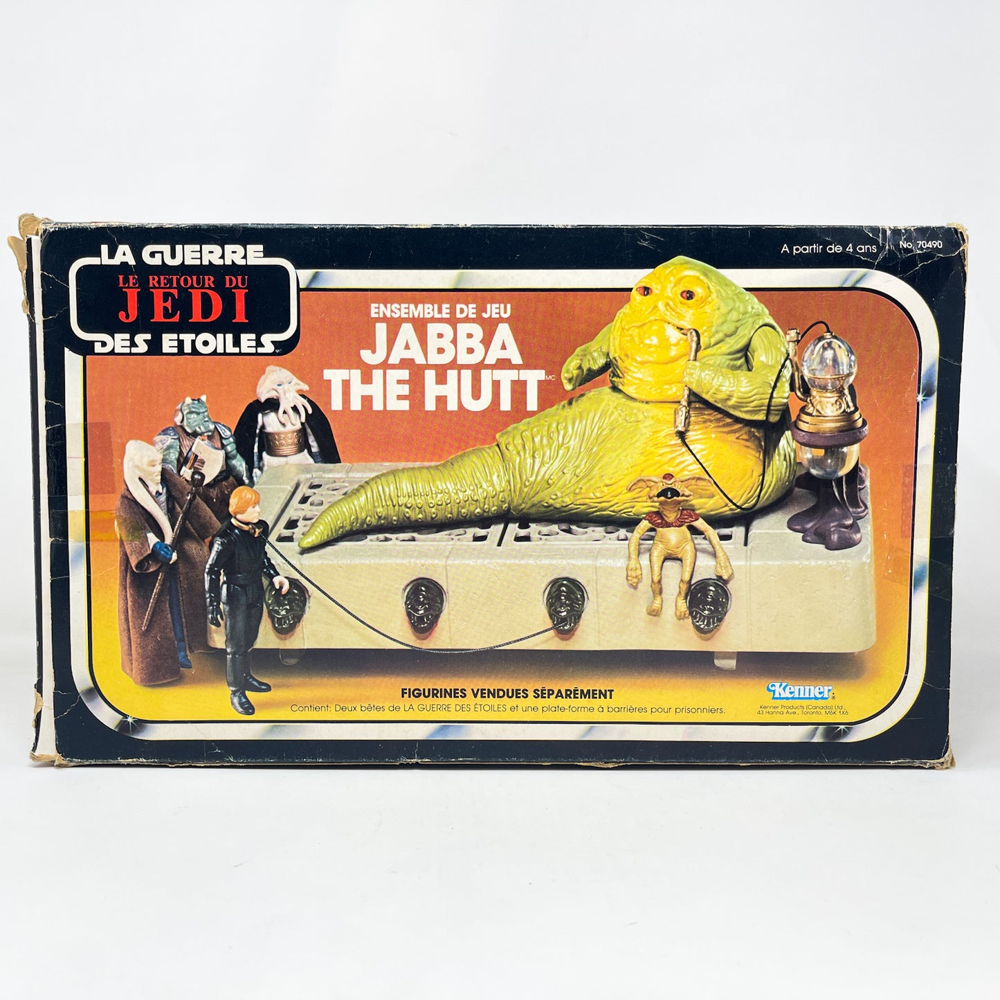 Jabba the Hutt Playset - Complete in Canadian Box - Vintage Kenner (1983)