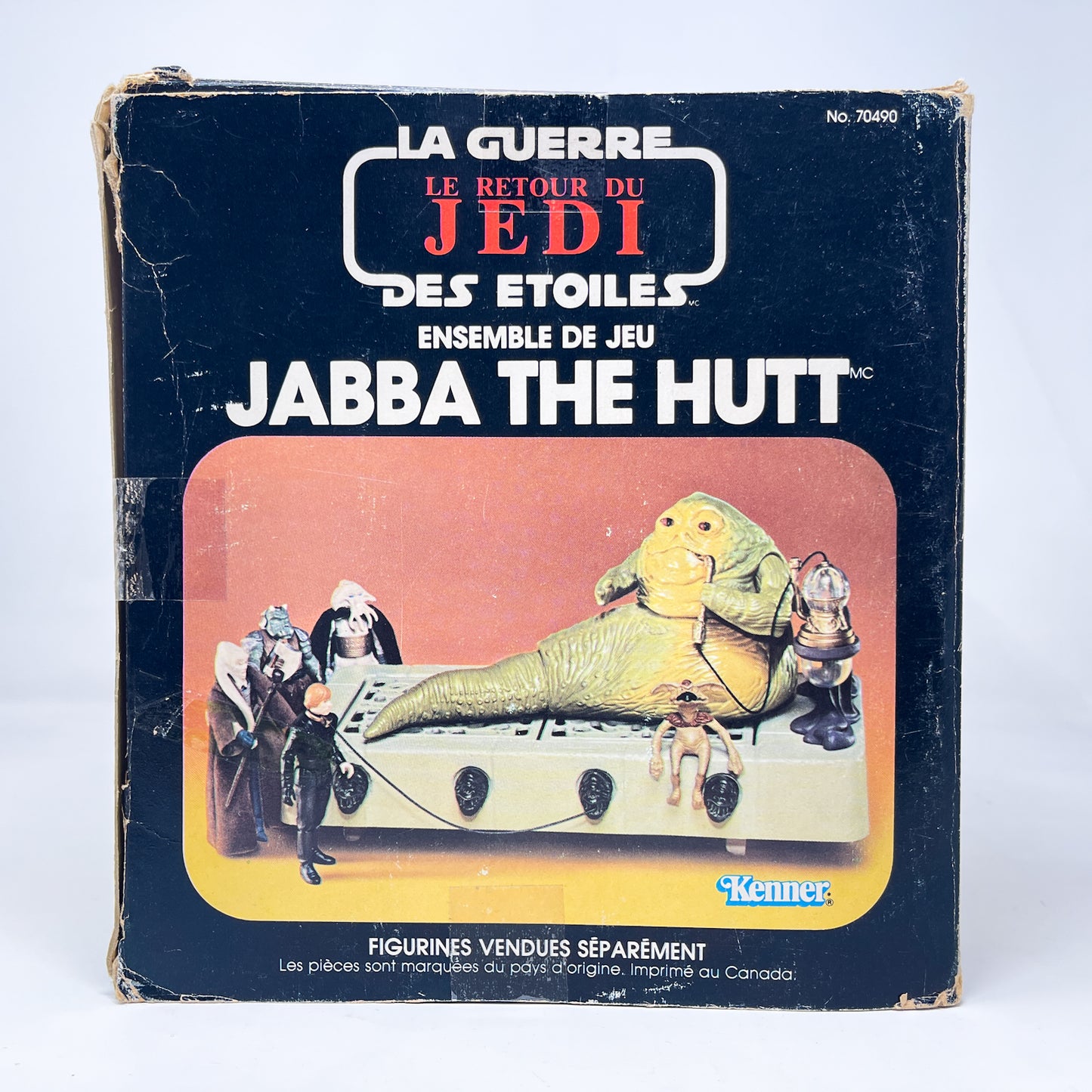 Jabba the Hutt Playset - Complete in Canadian Box - Vintage Kenner (1983)