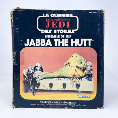 Jabba the Hutt Playset - Complete in Canadian Box - Vintage Kenner (1983)