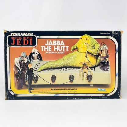 Jabba the Hutt Playset - Complete in Canadian Box - Vintage Kenner (1983)