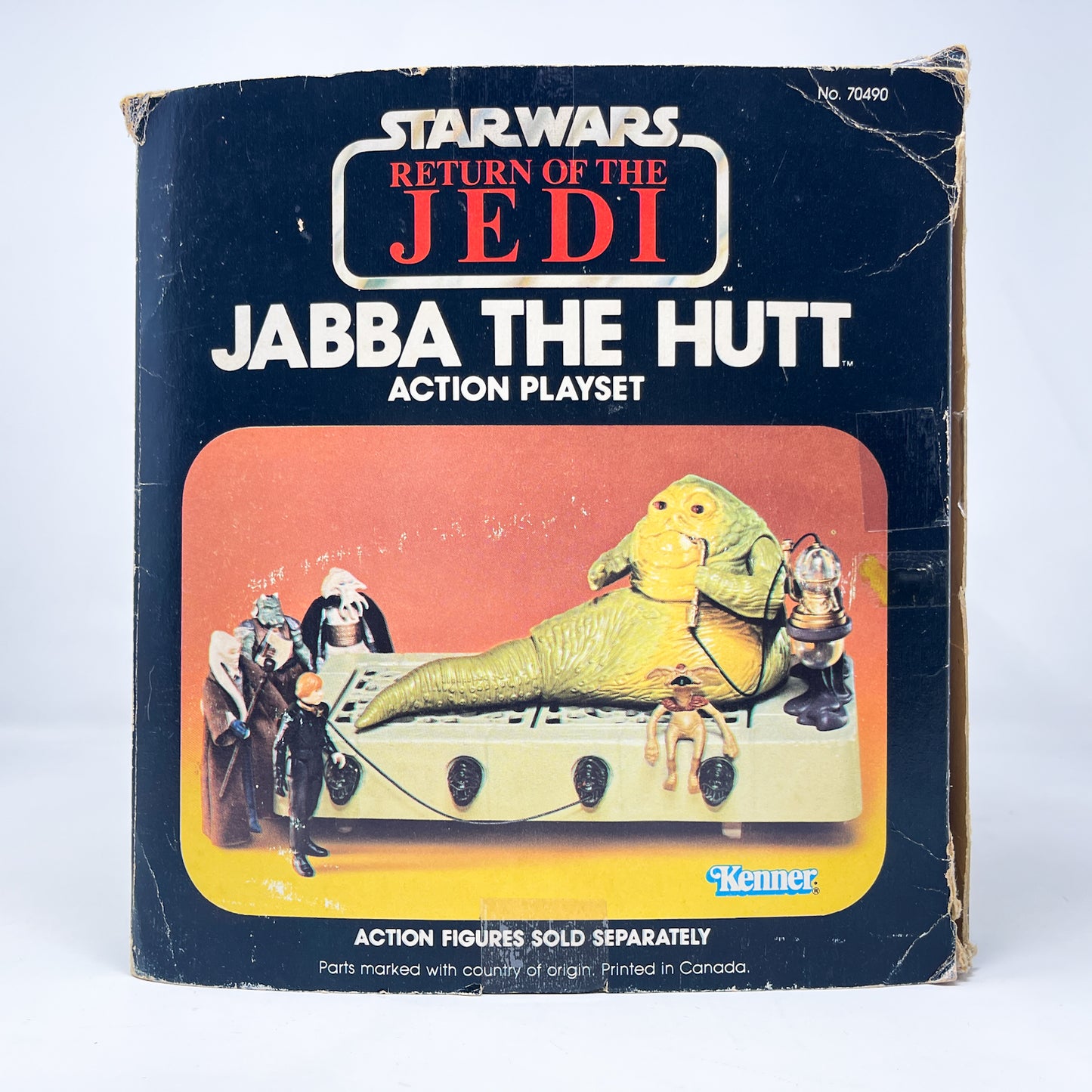 Jabba the Hutt Playset - Complete in Canadian Box - Vintage Kenner (1983)