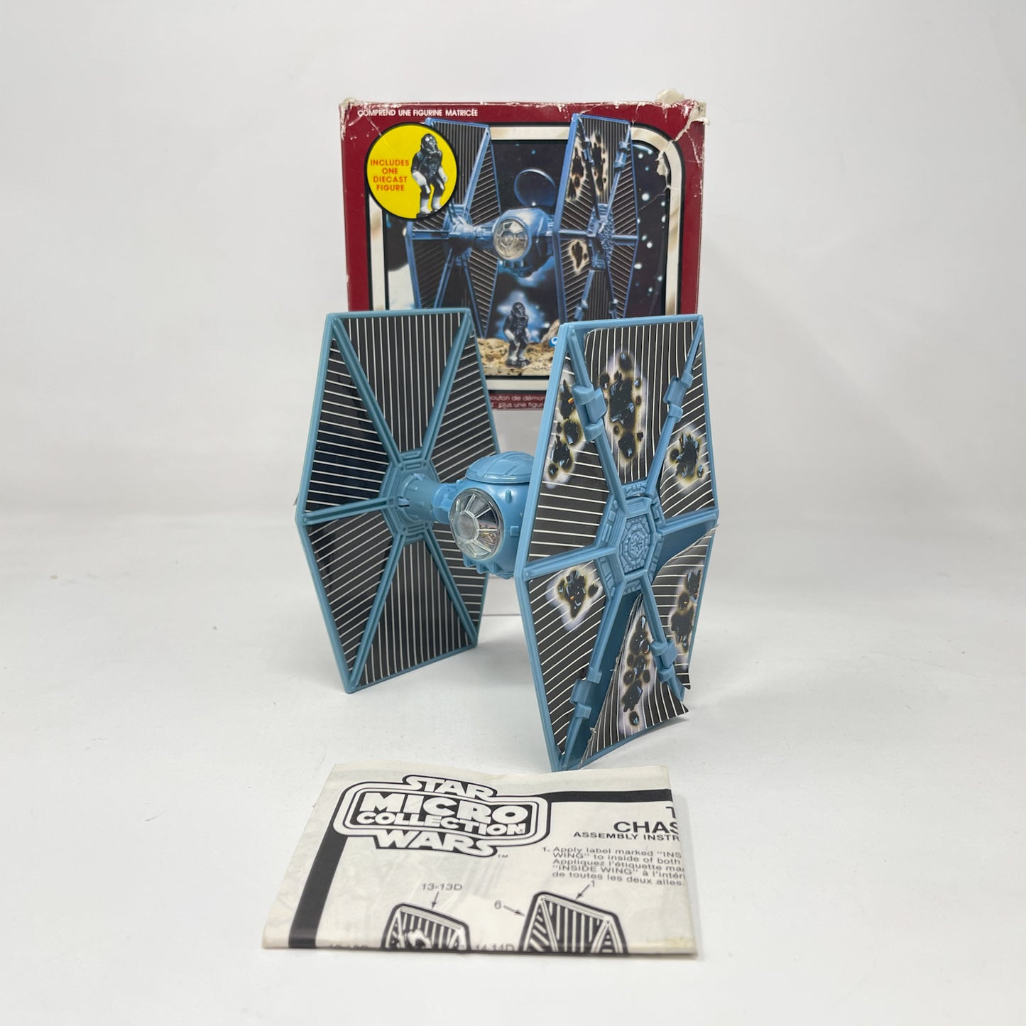 Micro Collection TIE Fighter - Canadian Box - Vintage Kenner (1982)