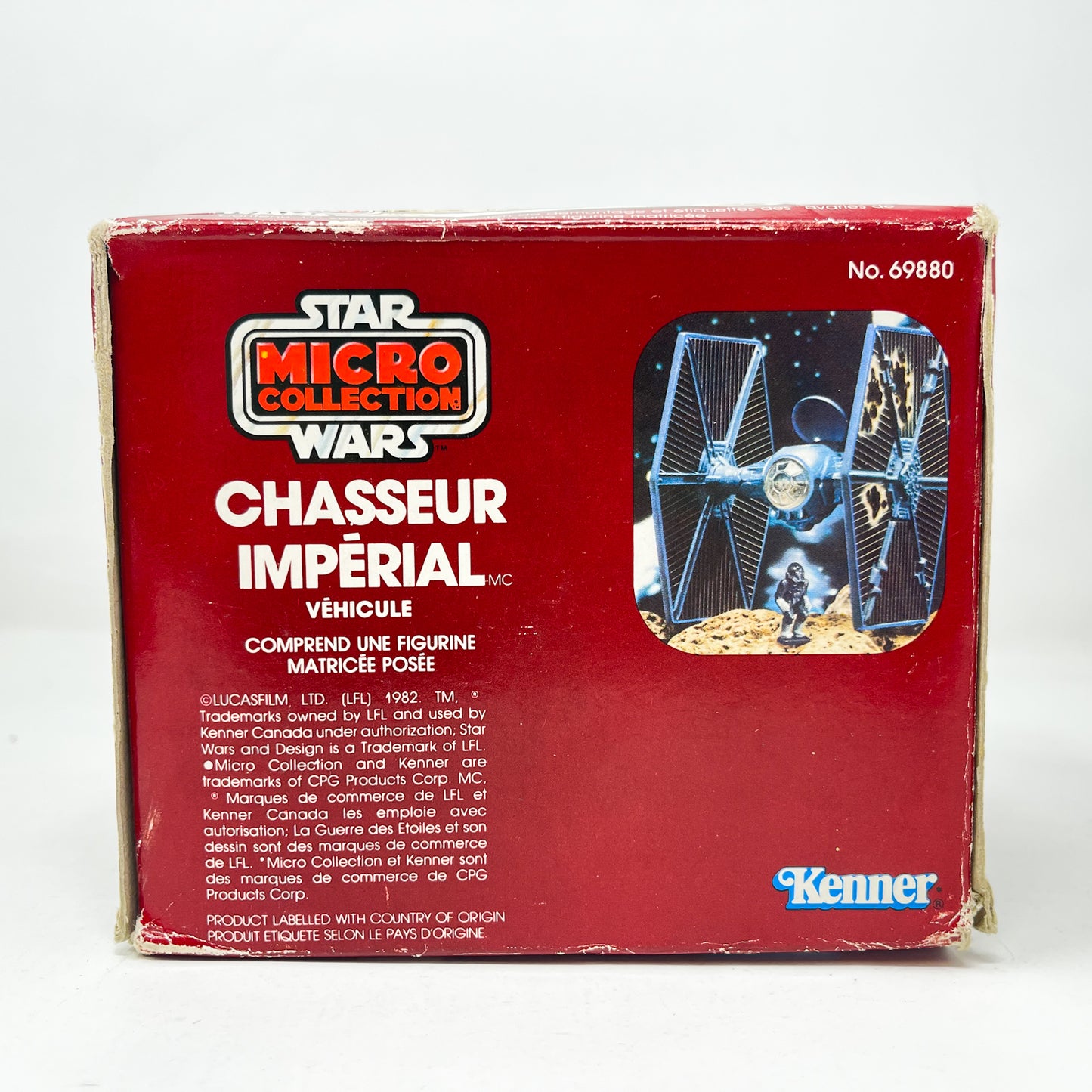 Micro Collection TIE Fighter - Canadian Box - Vintage Kenner (1982)