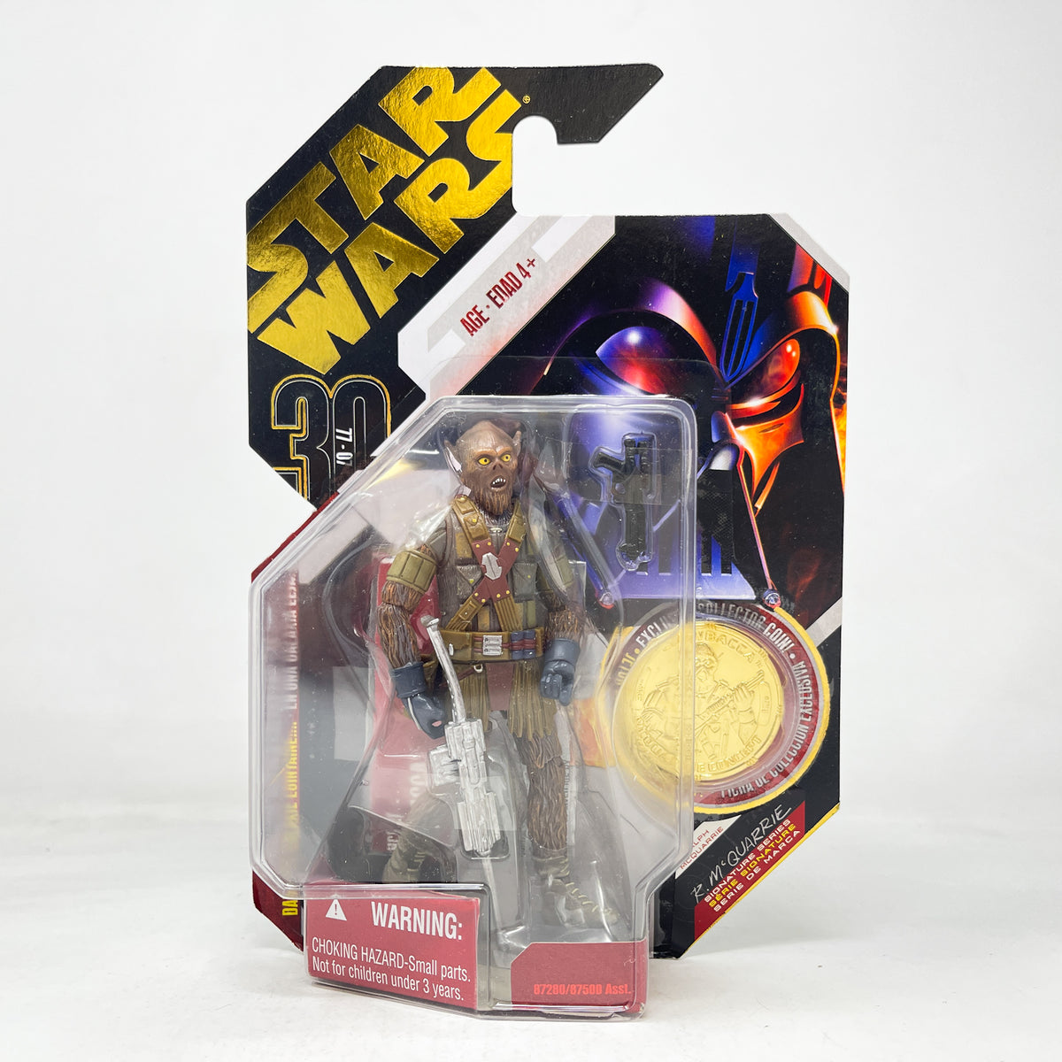 Chewbacca (Concept) #21  Gold Coin - Hasbro 30th Anniversary Collection 3.75"