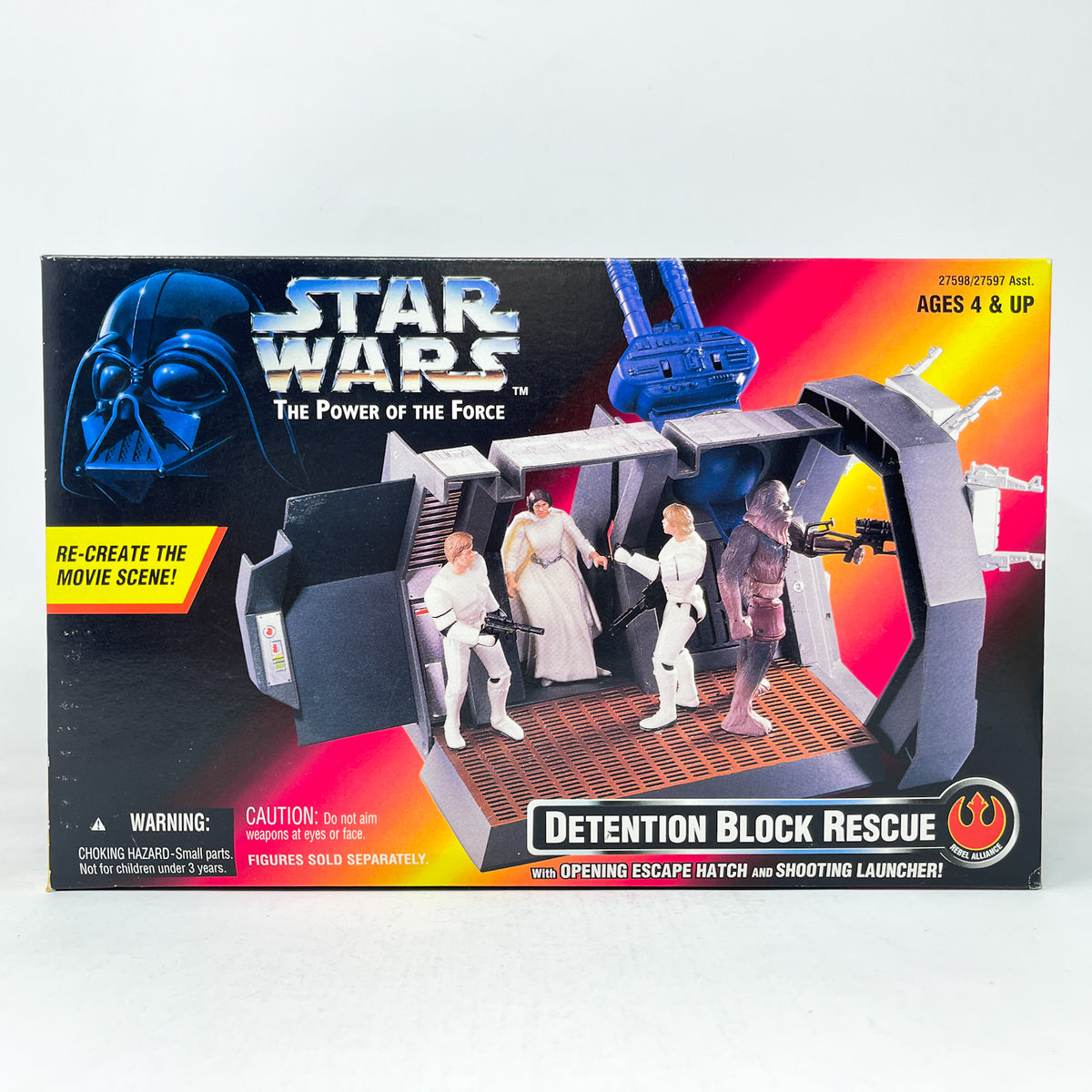 Detention Block Rescue - Hasbro Power of the Force 2 (POTF2 1996)