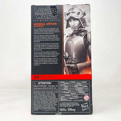 Imperial Officer Ferrix (Andor) AND 04 - Hasbro Black Series (2023)