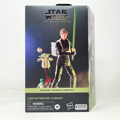 Luke Skywalker & Grogu (Deluxe 2-pack) BOBF 03 - Hasbro Black Series (2023)