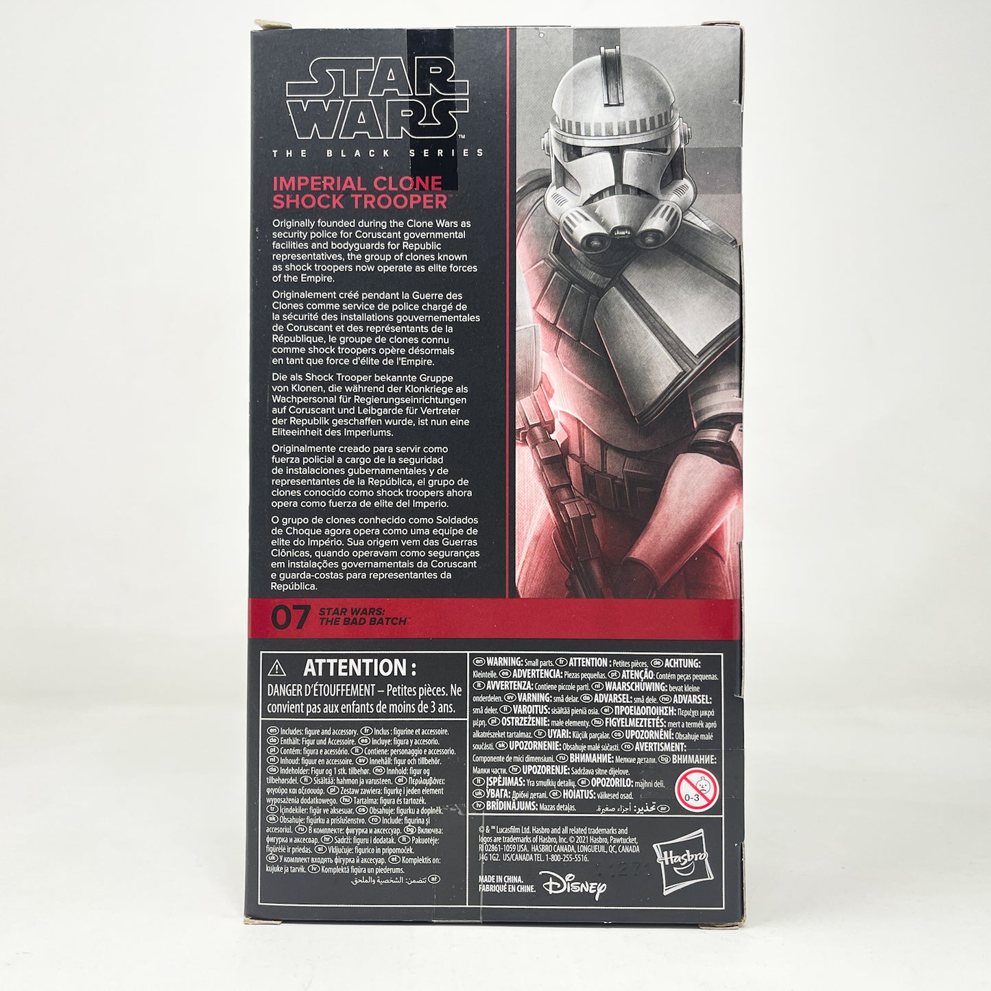 Imperial Clone Shock Trooper (The Bad Batch) BB 07 - Hasbro Black Series (2021)