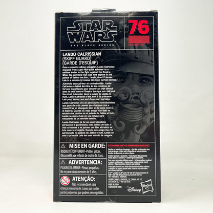 Lando Calrissian (Skiff Guard Disguise) #76 - Hasbro Black Series (2018)