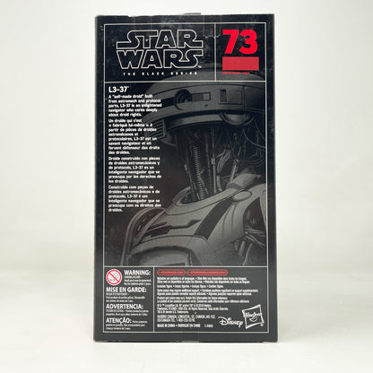 L3-37 #73- Han Solo Movie – Hasbro Black Series (2018)