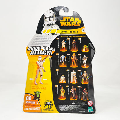 Clone Trooper (Quick Draw Attack) #06 - Hasbro ROTS 2005