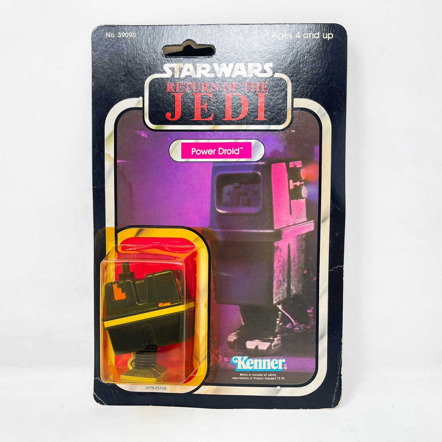 Power Droid (Gonk) ROTJ 77A-back  - Mint on Card - Vintage Kenner (1983)