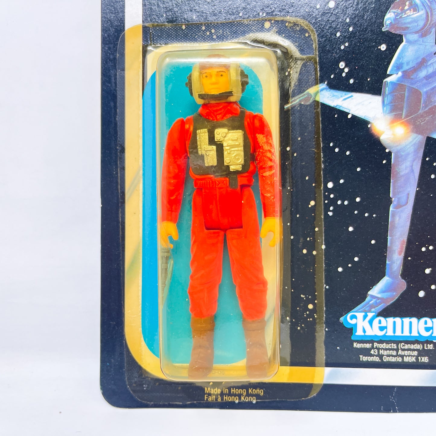 B-Wing Pilot Canadian ROTJ 77A Back - Mint on Card