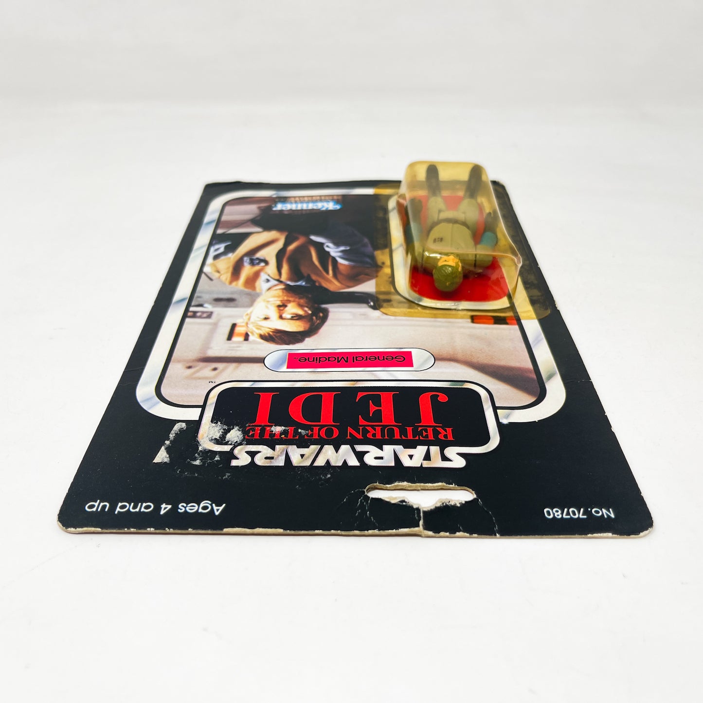 General Madine ROTJ 65B Back - Mint on Card