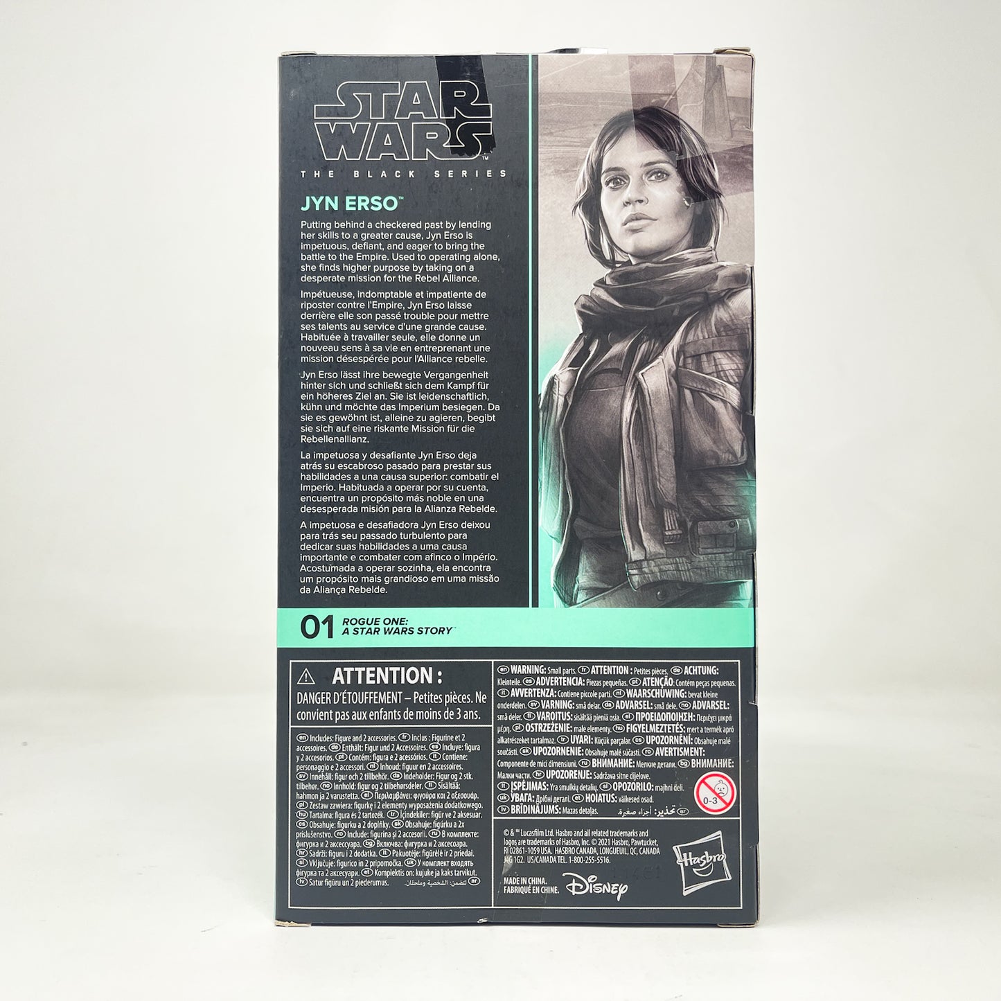 Jyn Erso (Rogue One) RO01 - Hasbro Black Series (2021)
