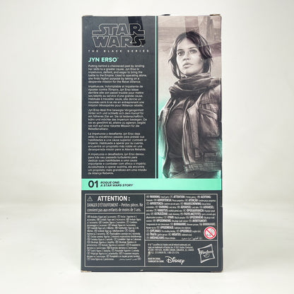 Jyn Erso (Rogue One) RO01 - Hasbro Black Series (2021)