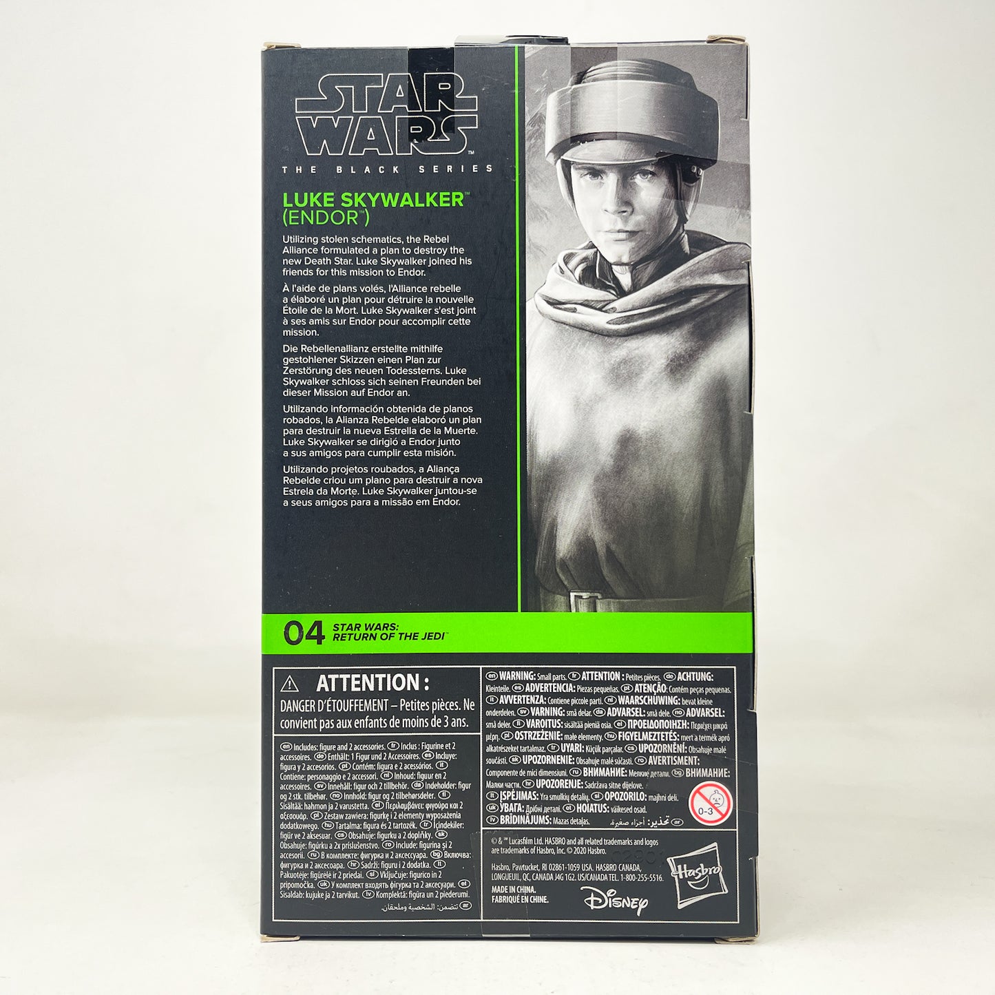 Luke Skywalker (Endor) ROTJ 04 - Hasbro Black Series (2020)