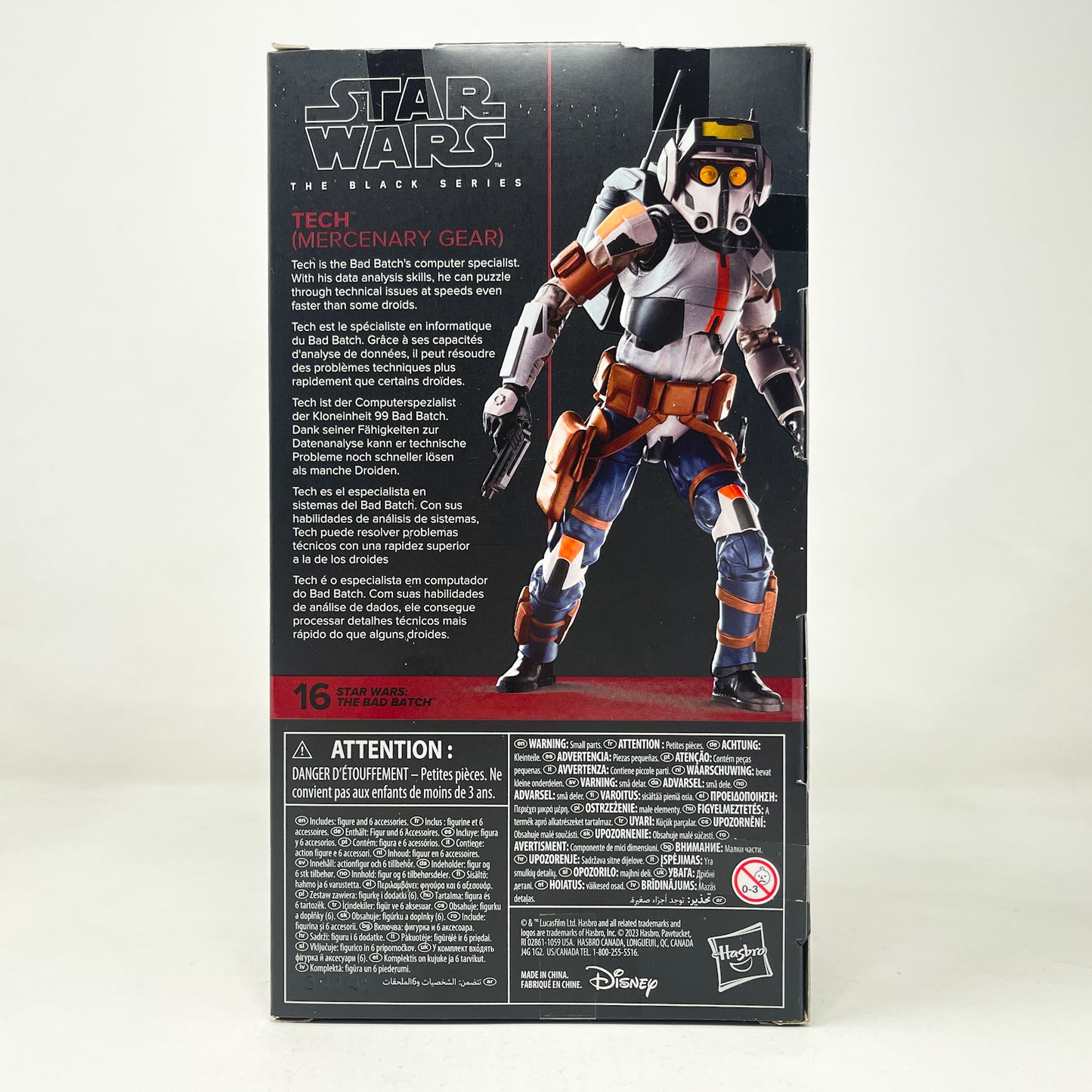 Tech - Mercenary Gear (The Bad Batch) BB 16 - Hasbro Black Series (2023)