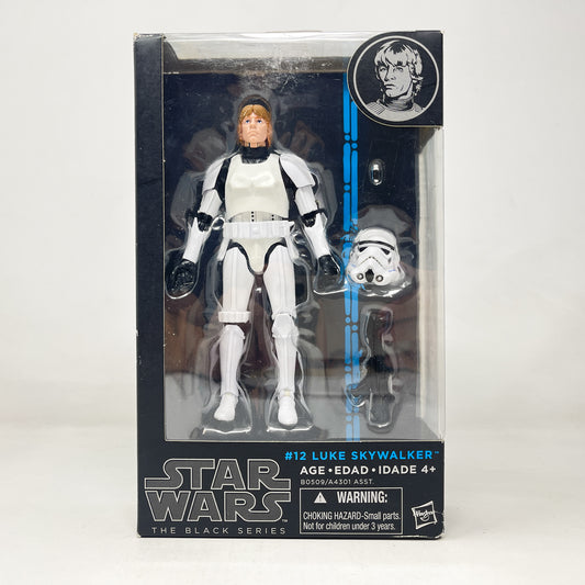 Luke Skywalker - Stormtrooper Disguise #12 - Blue Line - Hasbro Black Series (2015)