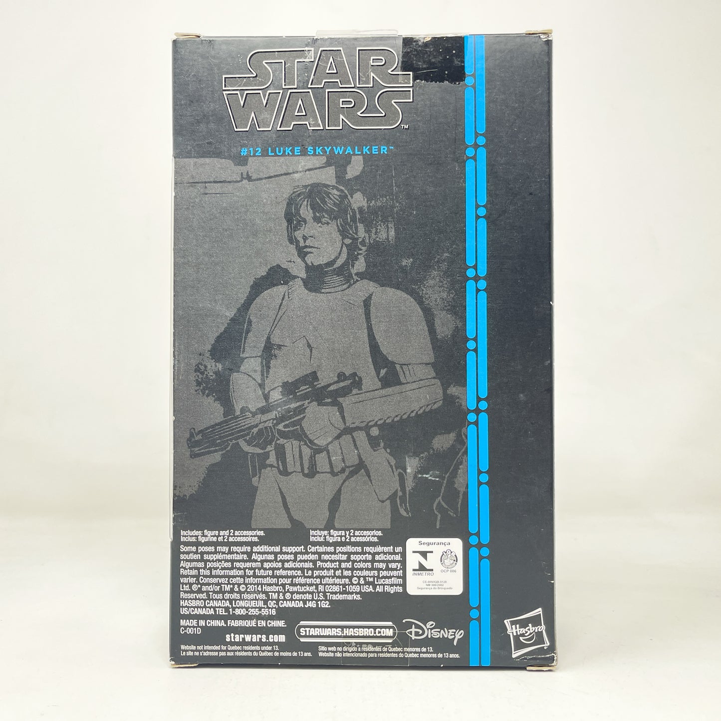 Luke Skywalker - Stormtrooper Disguise #12 - Blue Line - Hasbro Black Series (2015)