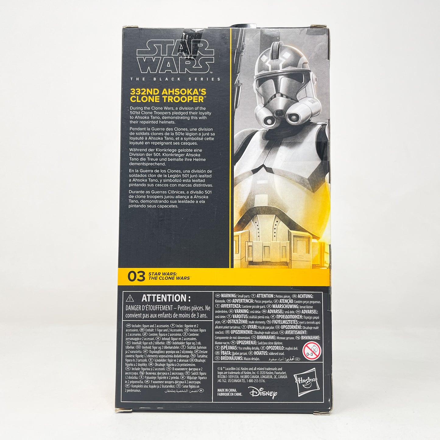 332nd Clone Trooper CW 03 - Hasbro Black Series (2020)