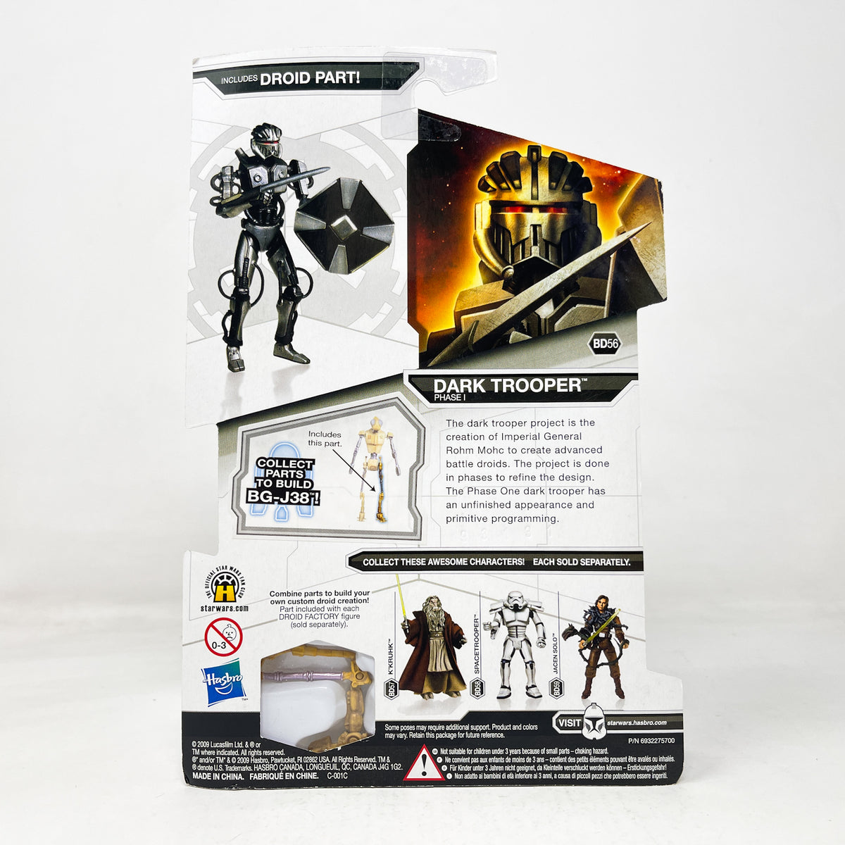 Dark Trooper Phase I BD56 - Hasbro Legacy Collection 3.75"