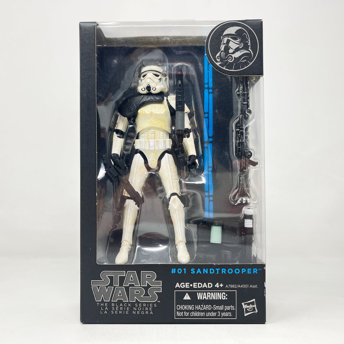 Sandtrooper #01 - Blue Line - Hasbro Black Series (2014)