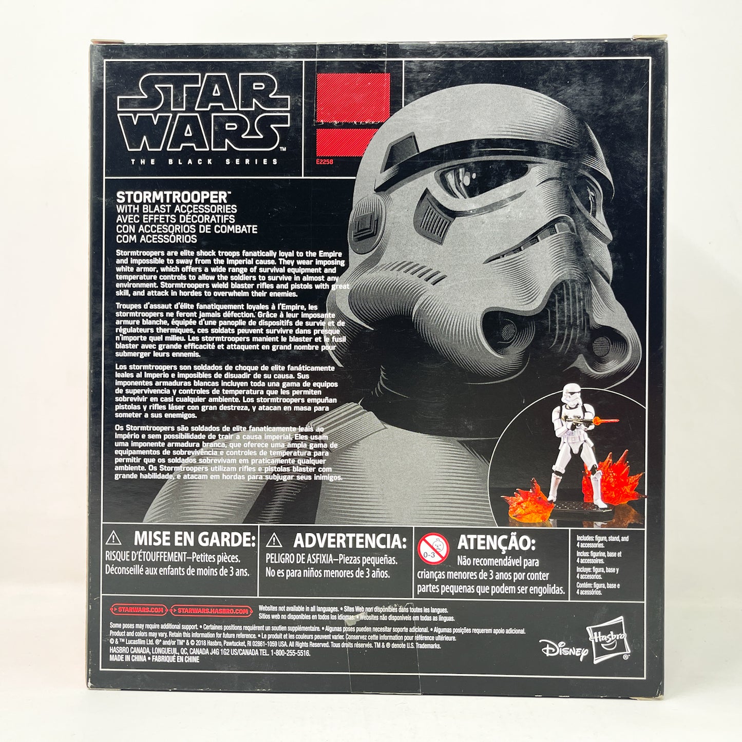 Stormtrooper (with Blast Accessories) Deluxe - Hasbro Black Series (2018)
