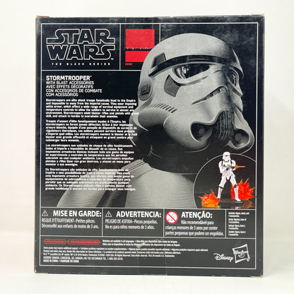Stormtrooper (with Blast Accessories) Deluxe - Hasbro Black Series (2018)