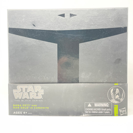 Boba Fett and Han Solo in Carbonite - SDCC 2013 Exclusive - Hasbro Black Series