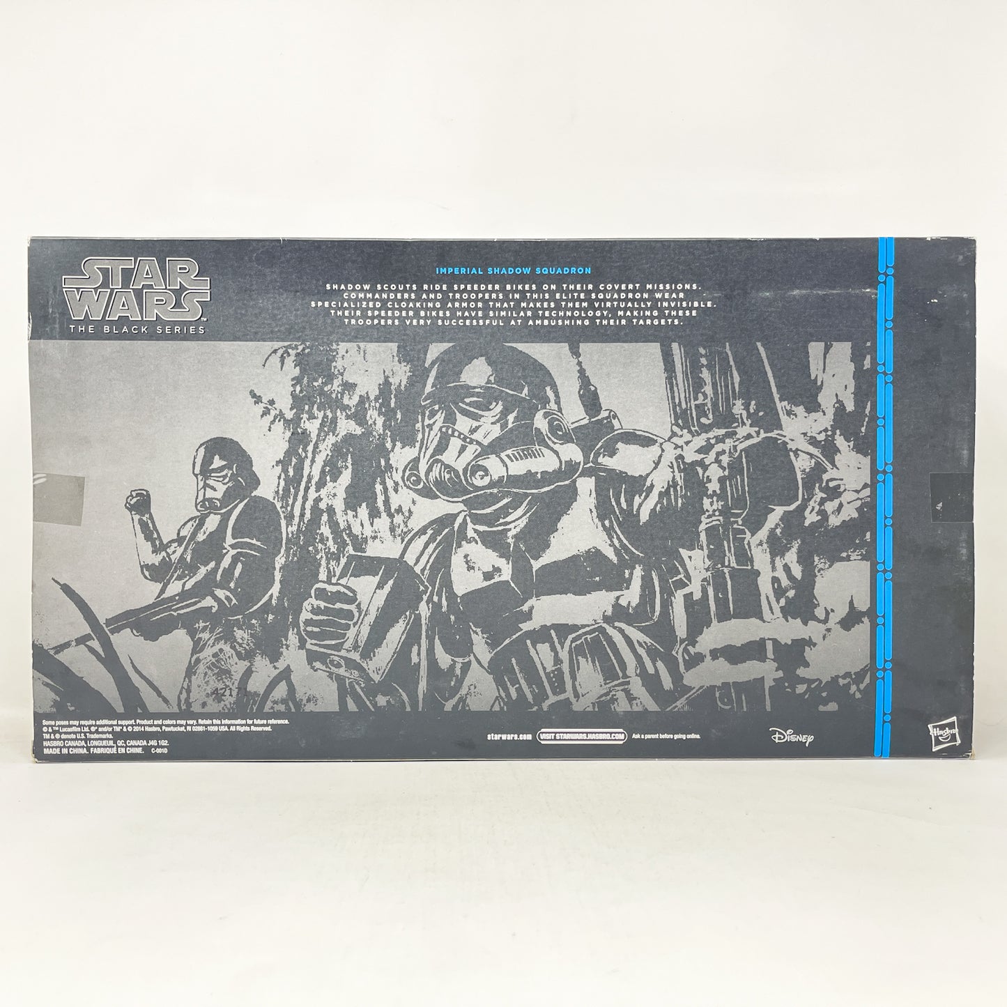 Imperial Shadow Squadron Speeder Bike with Clone Troopers - Hasbro Black Series (2015)
