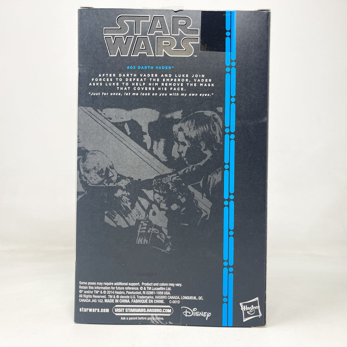 Darth Vader #02 - Blue Line - Hasbro Black Series (2014)