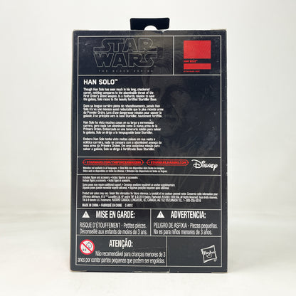 Han Solo (TFA) - Hasbro Black Series 3.75" Walmart (2016)